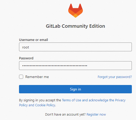 GitLab 登录